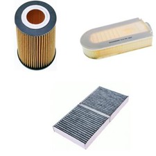 DENCKERMANN Inspection Set Filtre Pour Mercedes-Benz SLK 250 CDI/D SLC