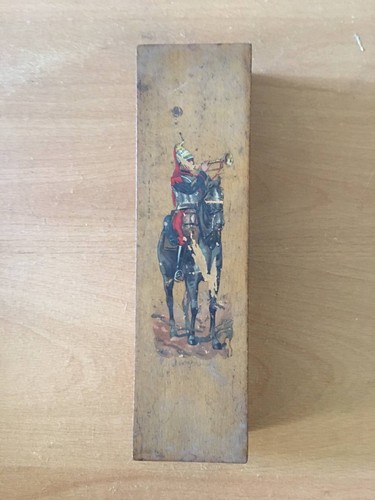 Ancien plumier bois - plumier,