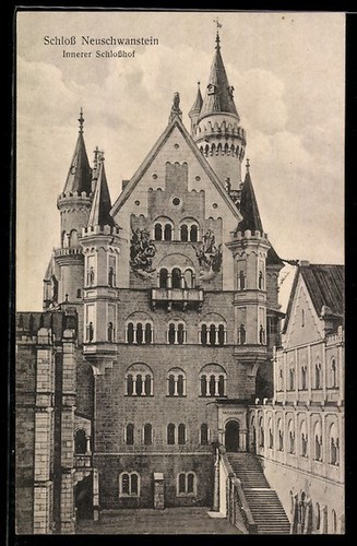 Carte postale château - , de