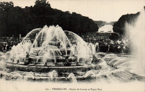 Cpa versailles bassin - -,