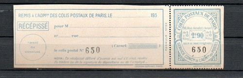 Z10 france colis postaux - postaux, de