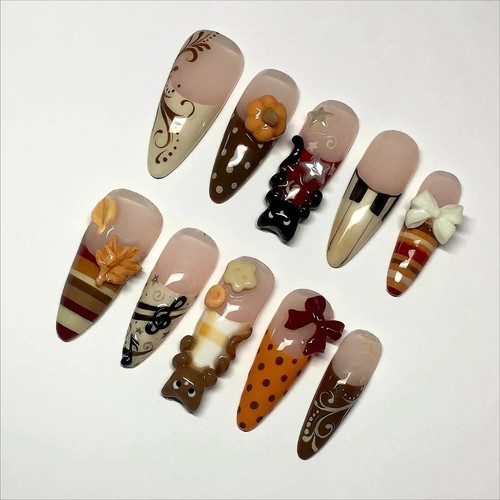 Kawaii presson nails - nails,