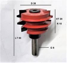 Fraise Gamma Zinken Article 820 CC6048200 Pour Bois Aggloméré MDF-OSB