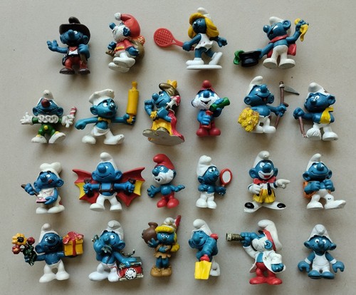 Lot schtroumpfs peyo - schtroumpfs,