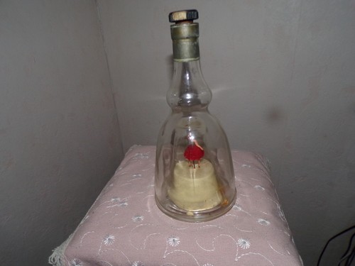 Bouteille musicale ancienne - ,
