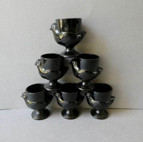Coquetiers verre opalin - verre,