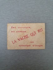 Ancienne image la vache qui
