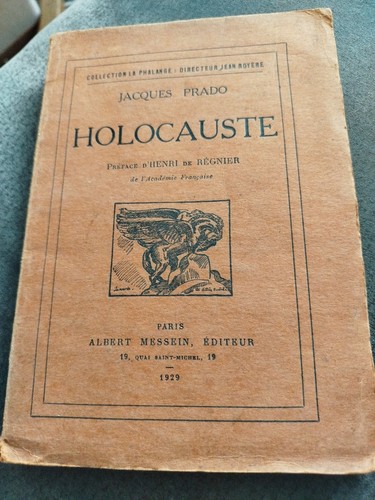 Holocauste jacques prado - jacques,