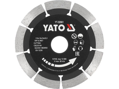 Disque diamant 115mm 10mm - diamant,