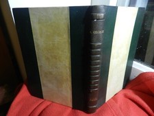 Paris André George  relier cuir  1958 Ouvrage orné de 214 héliogravures g