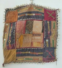 African Canvas.Textile Art  Fiber Art Fabrics. Vintage Tissus Africain 