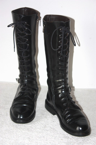 Rondinella bottes lacets cuir - rondinella,