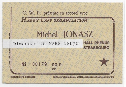 Rare ticket billet de - /,