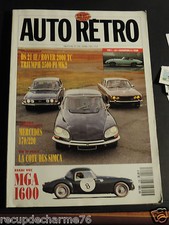 AUTO RETRO EPUISE n 128 DS 21 IE MGA 1600 AC ACECA KAISER DARRIN JAGUAR TYPE E