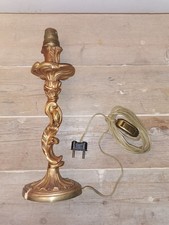 Pied de Lampe en Bronze Art Déco 