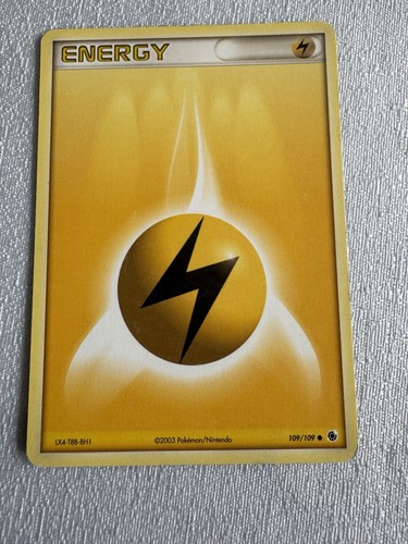 Carte pokemon energy 109 - carte,
