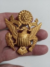 RARE WW2 US VISOR EAGLE MADE