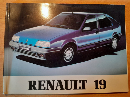 Renault r19 16s 16v - renault, 19
