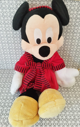 Peluche mickey peignoir - mickey,