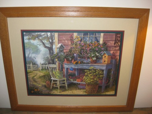Home interiors potting bench - home,