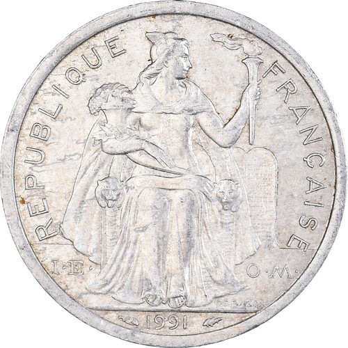 1410602 monnaie polynésie - monnaie,,