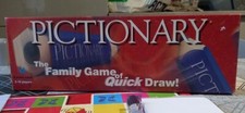 Jeu De Société Pictionary Vintage 2000 MB Games Hasbro Anglais 3 - 16 Joueurs 