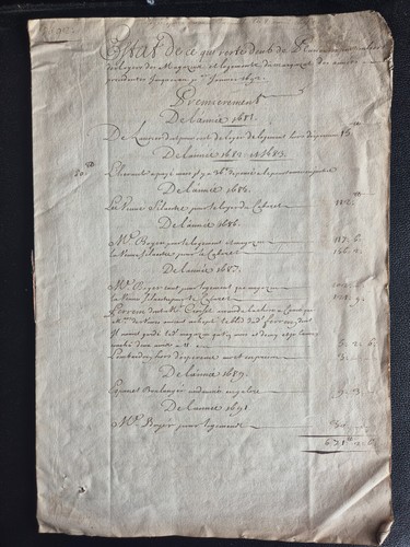 Archives provence 1692 1723 - archives,