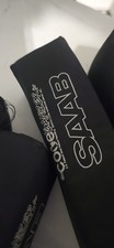Rare Vintage Saab velcro Black