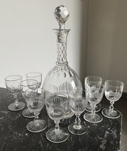 Service liqueur cristal - service, de
