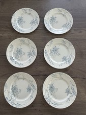 6 anciennes assiettes plates