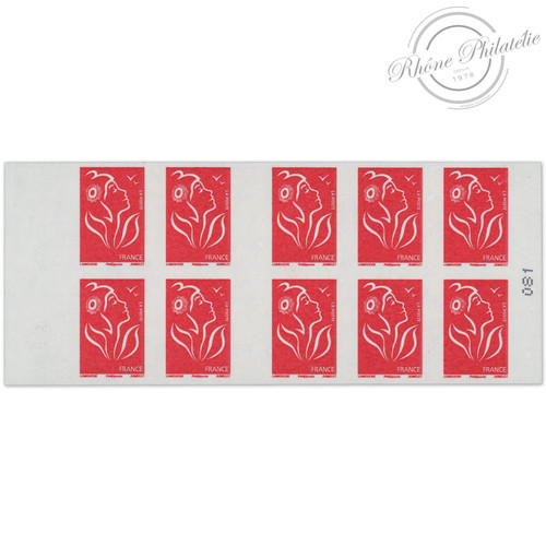 Carnet france 3744a 10 - france, de