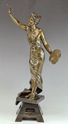 Grand 19c français patiné - français,