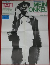 Affiche vintage MON ONCLE  JACQUES TATI AUDIARD tontons  LAUTNER GODARD