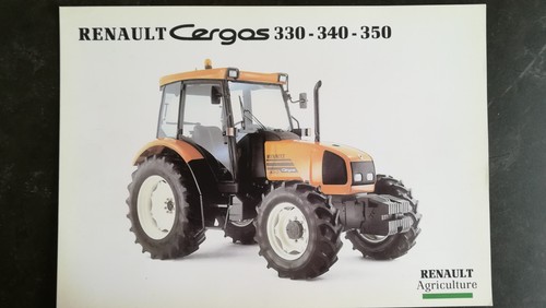 Brochure tracteur renault - brochure,