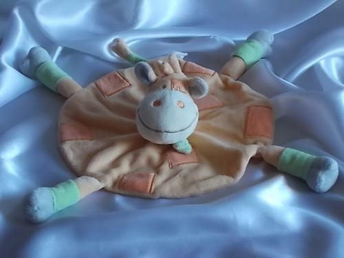 Doudou vache girafe - doudou, girafe,