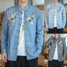 Hommes Manteau Cardigan Kung