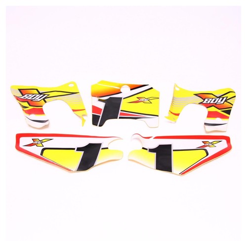 Kit déco jaune - , moto