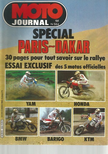 Moto journal 584 spec - n°584,