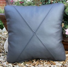 Cuir Coussin 40x40 CM