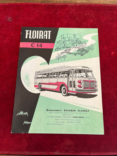 Brochure bus car - car, n46