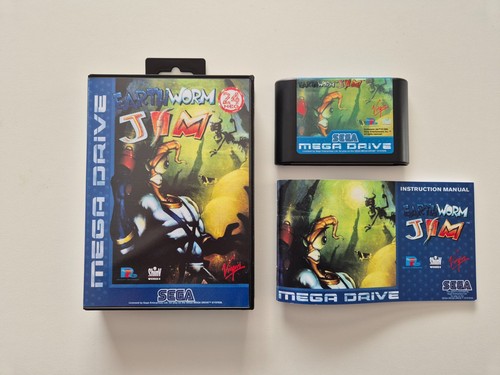 Sega megadrive earthworm jim - earthworm,