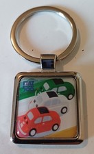 Porte clé en métal FIAT 500 pop neuf