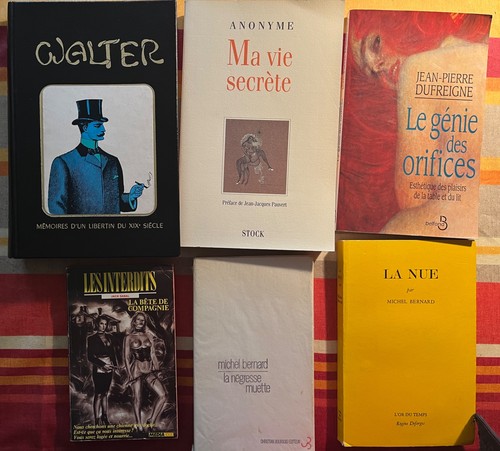 Curiosa six livres - six, erotiques
