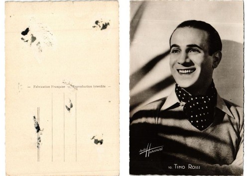 Cpa tino rossi - tino,