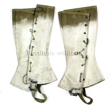 Guêtres US M38 - "MP-Ardennes" - US ARMY WW2  ( matériel original )