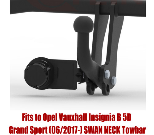 Swan attelage tow - swan, bar