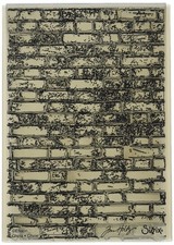 Classeur de gaufrage 3-D Texture Fades 664259 Briques de Tim Holtz Multicolor...