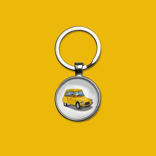 Porte clés citroën - porte-clés,