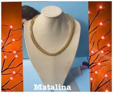 COLLIER  MAILLE AMÉRICAINE