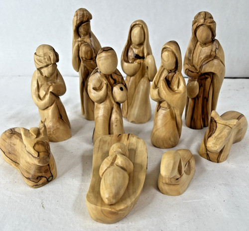 Holy land olive wood faceless - wood,